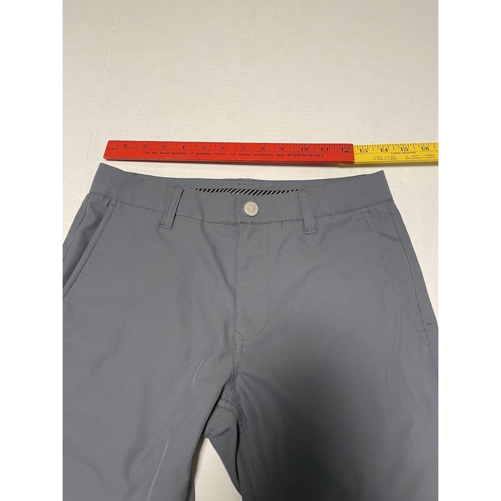 Bonobos Mens 28 Golf Shorts 8" Inseam Gray Polyester Performance - Picture 5 of 10